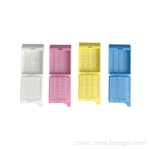 Disposable Histology Pathology Embedding Cassettes with Round Holes